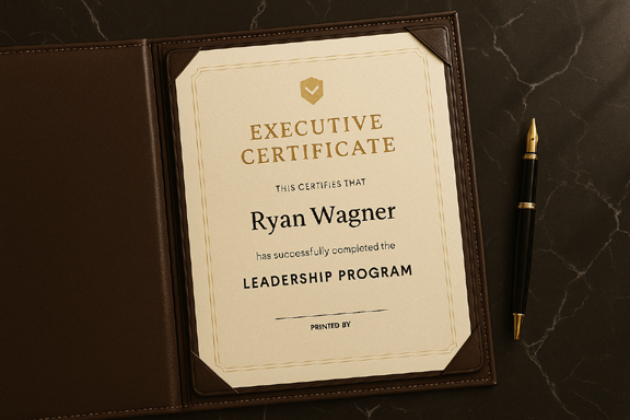 Certificate Design 3
