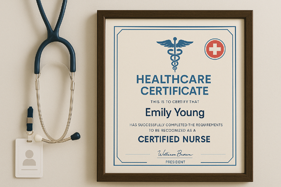 Certificate Design 3
