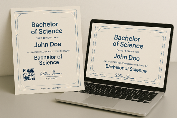 Certificate Design 3